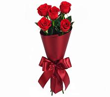 Букет 5 Красных роз Эдлесс Лав в Приморске Ленинградской области