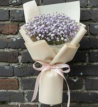 Букет цветов из:  Гипсофила в Приморске Ленинградской области