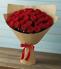 Букет Красные розы Милано в Приморске Ленинградской области
