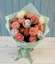 Букет цветов из:  Розы #REPLACE_PRED# Приморске Ленинградской области