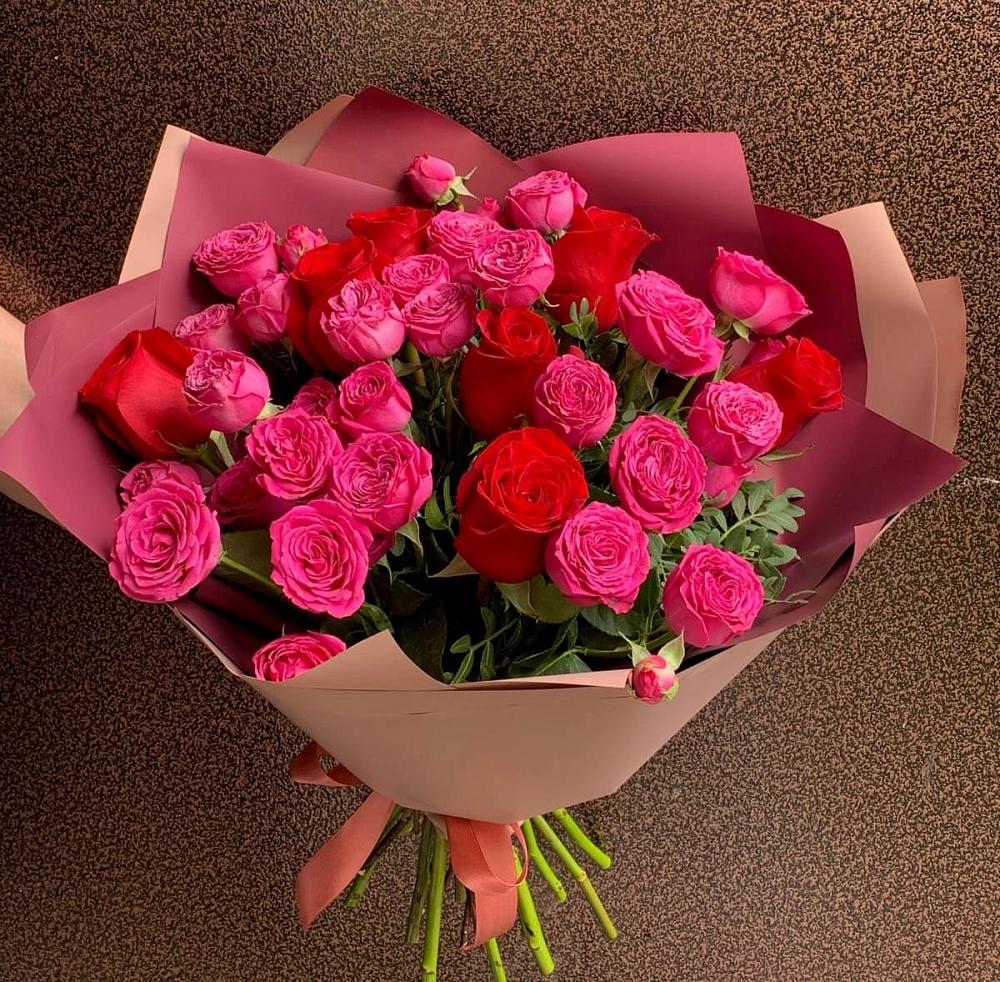 Букет В объятьях нежности в Приморске Ленинградской области