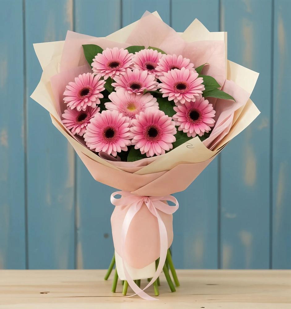 Букет цветов из: Герберы в Приморске Ленинградской области