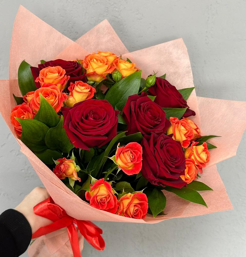 Букет Любовь и восторг в Приморске Ленинградской области