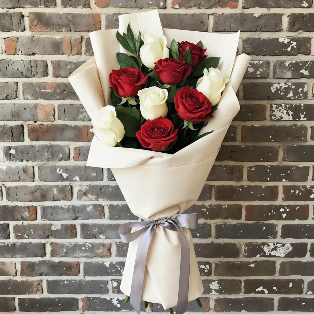 Букет цветов из: Розы в Приморске Ленинградской области