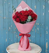 Букет цветов из:  Розы в Приморске Ленинградской области