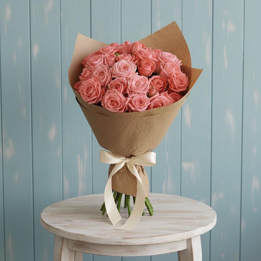 Букет цветов из: Розы в Приморске Ленинградской области