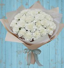 Букет цветов из:  Гвоздики в Приморске Ленинградской области