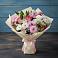 Букет цветов из: Хризантемы, Альстромерии и Розы в Приморске Ленинградской области